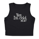 3 Piece Set Tracksuit Set Velvet Hoodie and Joggers Sports Vest for Female Gym Sport