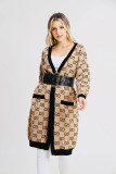Long Cardigan Sweater Cloak Coat