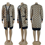 Long Cardigan Sweater Cloak Coat