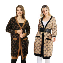 Long Cardigan Sweater Cloak Coat