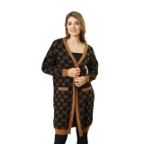 Long Cardigan Sweater Cloak Coat