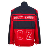 Women 3 in 1 Racer Biker Jacket Crop Baseball Varsity Jacket Detachable Skirt Set Sexy 2 Piece Outfits Clubwear