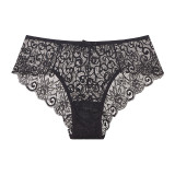 MOQ 3pcs High-waisted Breathable Lace and Floral Women's Underwear