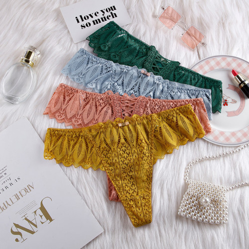 Sexy Lace Low-rise T-pants Thong
