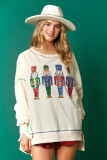 Sweet Sparkle Thickened All-Match Long Sleeve Sweatshirt