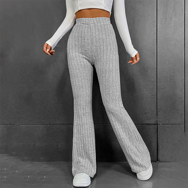 High Waist Flare Leg Pants