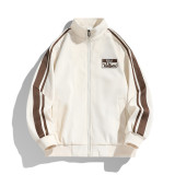 Polyester Men's Stand Collar Casual Sports Jacket