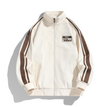 Polyester Men's Stand Collar Casual Sports Jacket