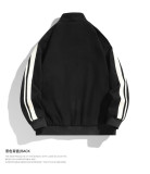 Polyester Velvet Men's Stand Collar Casual Sports Jacket