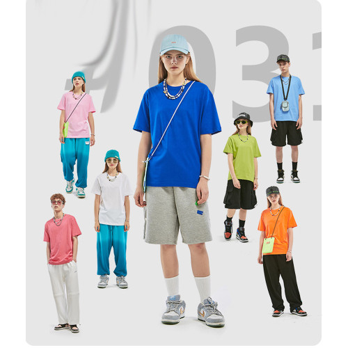 210g Combed Cotton Short Sleeve Men's and Women's T-shirts