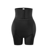 High-Waisted Buckle Closure Waist Cincher Tummy Control Sponge Pad and Butt Lifter Pants