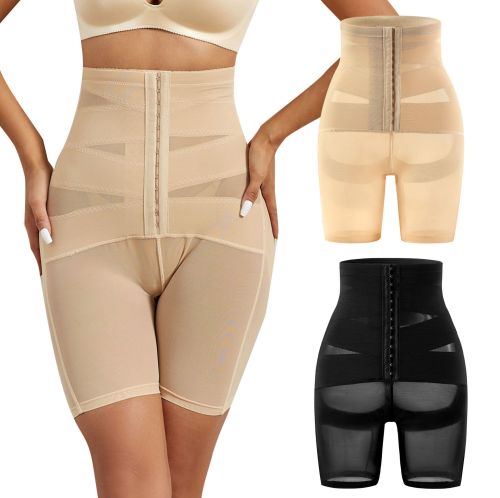 High-Waisted Sculpt & Shape Tummy Control Waist Cinching and Butt Lifting Shapewear