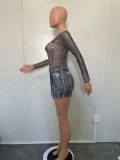She Classy Bodysuit Skort Set
