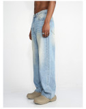 Korean-inspired Loose-fit DesignTrendy High-waisted Jeans