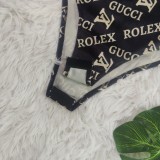 Korean Velvet Tops Magic Button Long Sleeve Rompers
