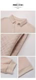 Solid Color Turndown Neck Sweatshirts Dress