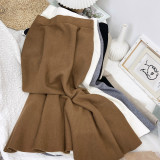 Women's Knitted Midi Mermaid Skirt