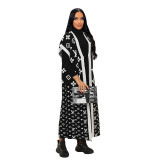 Autumn/winter Knitted Sweater Long Cardigan