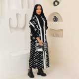 Autumn/winter Knitted Sweater Long Cardigan