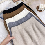 Women's Knitted Midi Mermaid Skirt