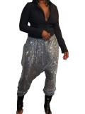 Solid Color Harem Pant