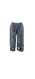Black High Waist Vegan Leather Pants
