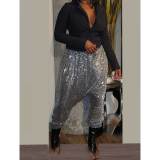 Solid Color Harem Pant