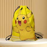 Pikachu POKEMON Cartoon Drawstring Handbag Storage Bag
