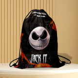 The Nightmare Before Christmas Cartoon Animation Drawstring Bag