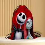 The Nightmare Before Christmas Cartoon Animation Drawstring Bag