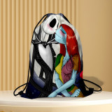 The Nightmare Before Christmas Cartoon Animation Drawstring Bag