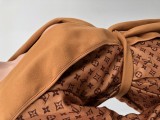 Lapel Double-layered Thickened Lace-up Windbreaker Jacket