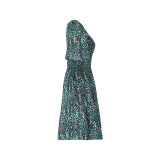 Women's All Over Print Butterfly Sleeve Dress