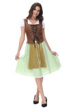 German Beer Festival COSPLAY Party Costume Bavarian Wench Fancy Dress