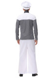Vintage French Sailor Mens Military Navy Captain Costume