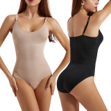 Triangle Button Open Crotch Postpartum Body Shaper
