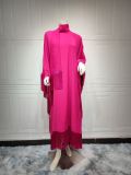 Elegant Batwing Tassel Kaftan for Modest Party Attire