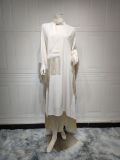Elegant Batwing Tassel Kaftan for Modest Party Attire