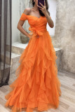 Mesh Party Patchwork Maxi Dress