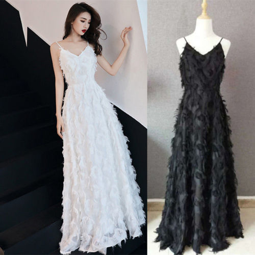 Elegant White Evening Dress for Women