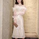 Luxurious Sequined Bodycon Party Dress