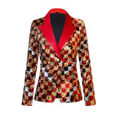 Ladies' High-End Two-Tone Shimmer Blazer