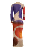 Women's Eclipse Mesh Bodycon Maxi Dress