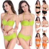 Fashion Halter Two Piece Bikini Swimsuit