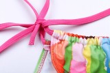 Sexy Bikini 2024 Women Swimwear Printing Bikinis Sexy Biquini Swim Suit