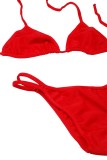 Sexy Brazilian Bikini Triangle Strap Top Thong Bathing Suit Bottom