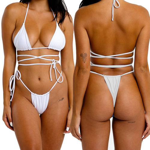 2 Piece Cover Up Bikini Swimsuit Women Beach Swimwear Bikini Set
