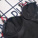 Summer Beach Padded Straps One Piece SWIMSUITS