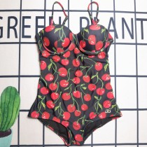 Summer Beach Padded Straps One Piece SWIMSUITS