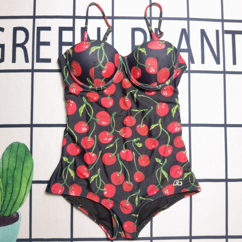 Summer Beach Padded Straps One Piece SWIMSUITS